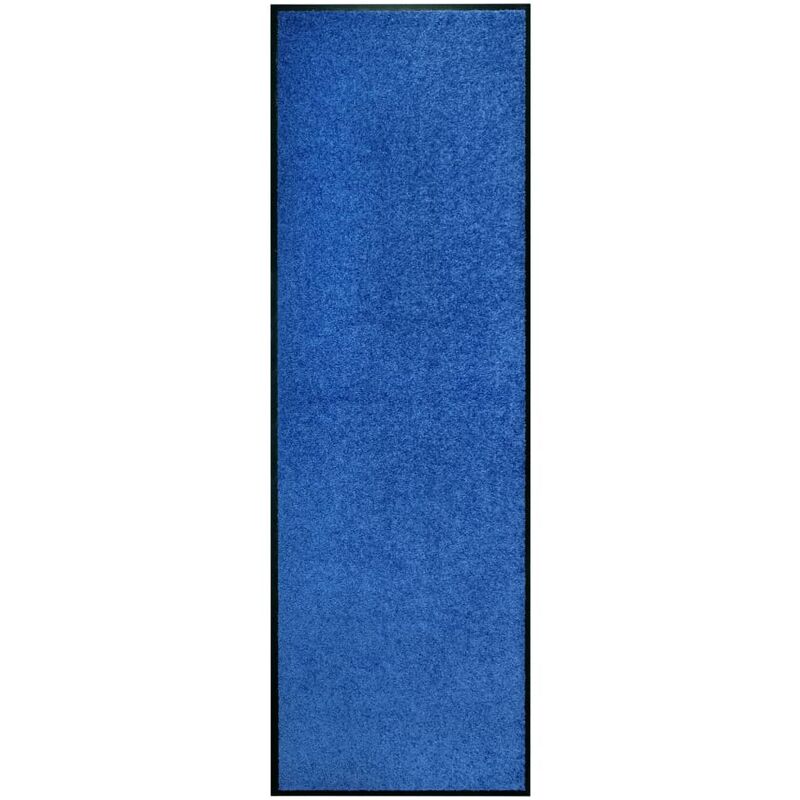 

Felpudo lavable azul 60x180 cm