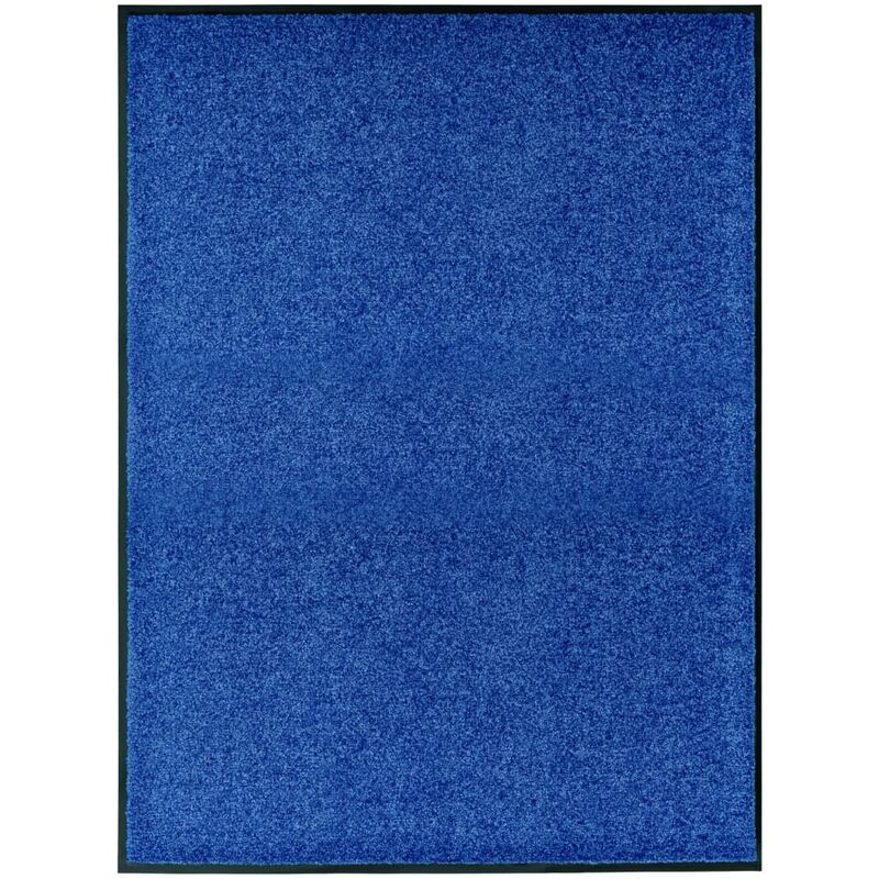 

Felpudo lavable azul 90x120 cm