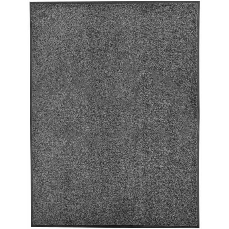 

Felpudo lavable gris antracita 90x120 cm