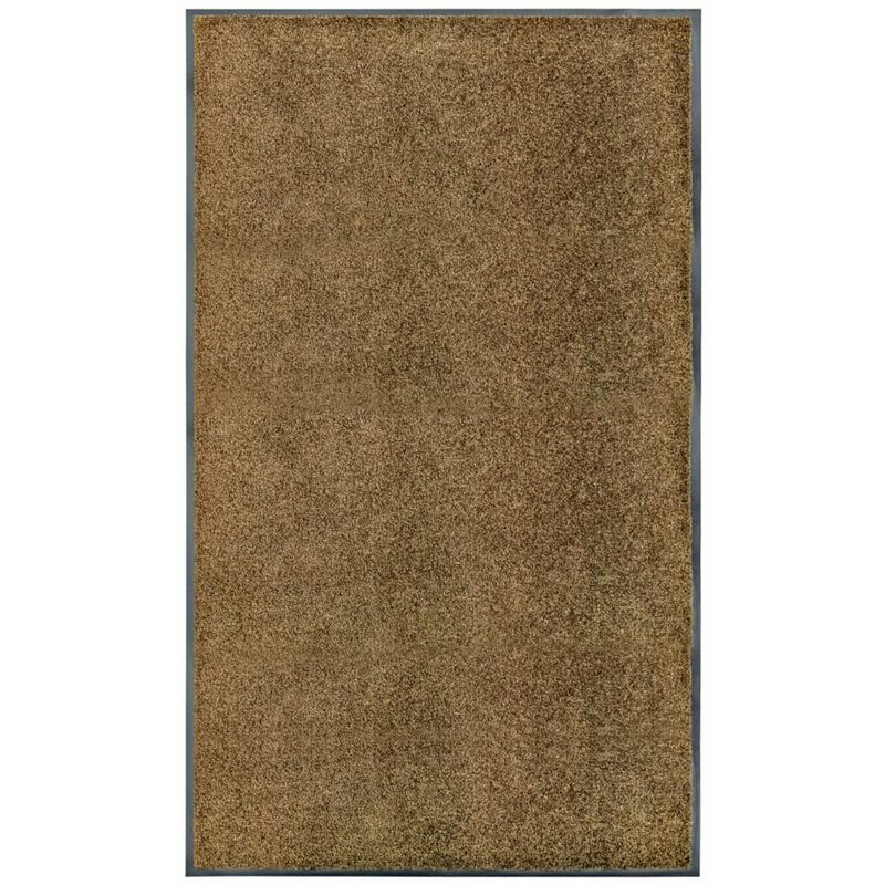 

Felpudo lavable marrón 90x150 cm