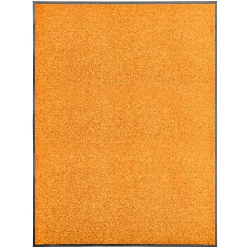 

Felpudo lavable naranja 90x120 cm