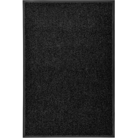 Felpudo lavable Negro 60x90 cm DEC023174