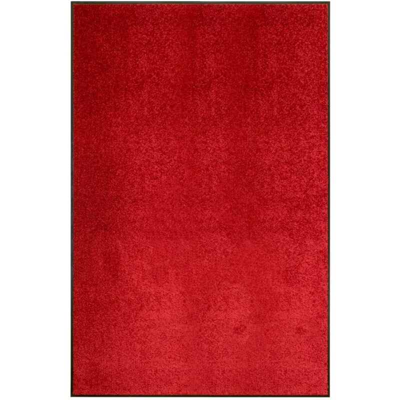 

Felpudo lavable rojo 120x180 cm