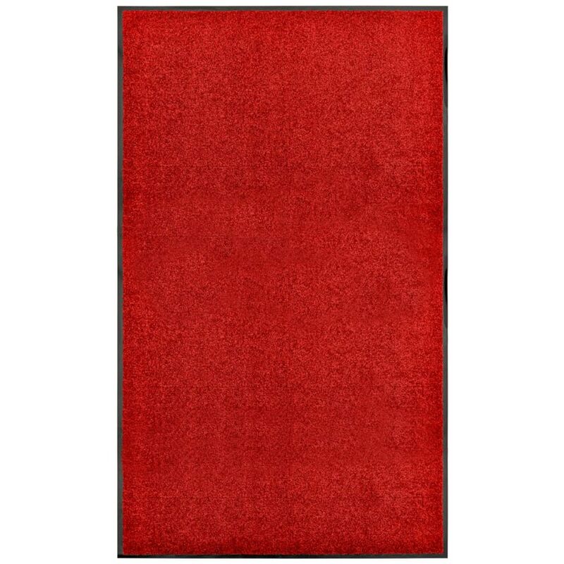 

Felpudo lavable rojo 90x150 cm