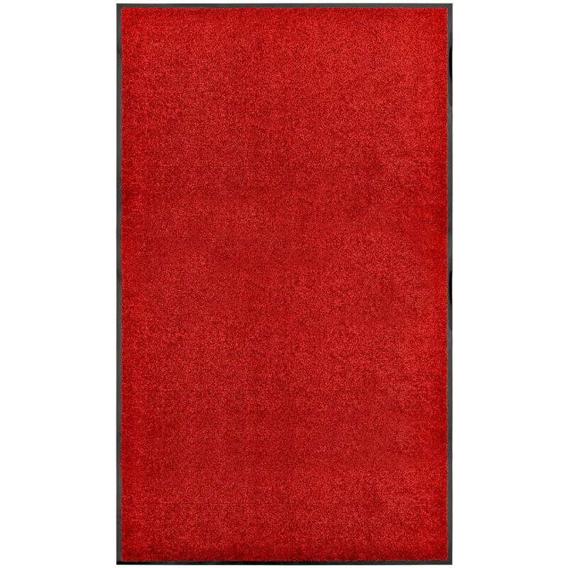 

Felpudo lavable rojo 90x150 cm