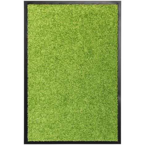 Felpudo lavable verde 40x60 cm DEC023188