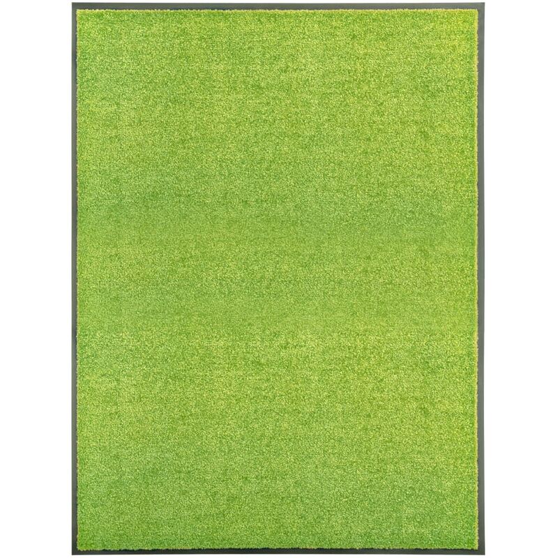 

Felpudo lavable verde 90x120 cm