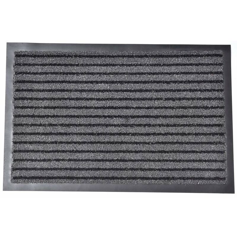 

Felpudo Mado 40X60Cm Polipropileno/Pvc - Gris/Negro