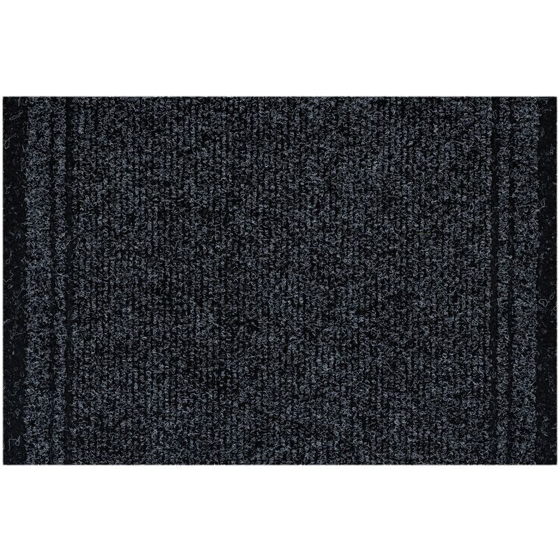 

Rugsx - Felpudo MÁLAGA antracita 2082 Tonos de gris y plata 66x340 cm