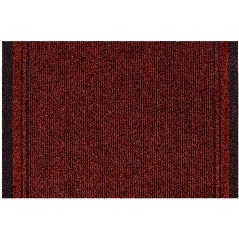 

Rugsx - Felpudo MÁLAGA rojo 3066 Tonos de rojo 66x590 cm