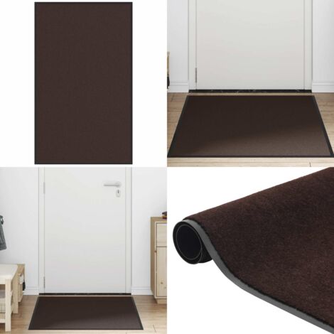 Felpudo marrón 90x150 cm - Felpudo antideslizante - Felpudo para puerta