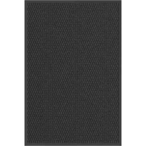 Felpudo negro 60x90 cm