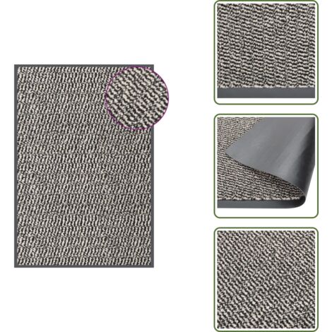 Felpudo para vestidor - vidaXL Felpudo de nudo marrón claro 60x60 cm - Felpudo antideslizante