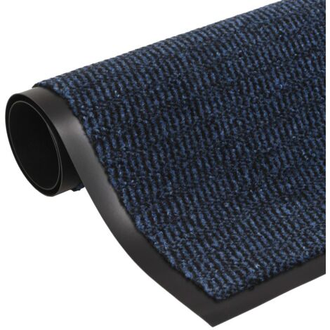 Felpudo rectangular 40 x 60 cm Azul DEC023092