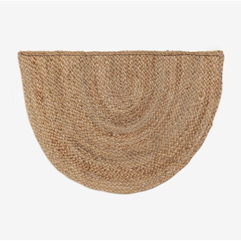 Felpudo Semicircular en Yute 60x40 cm Fondreset SKLUM