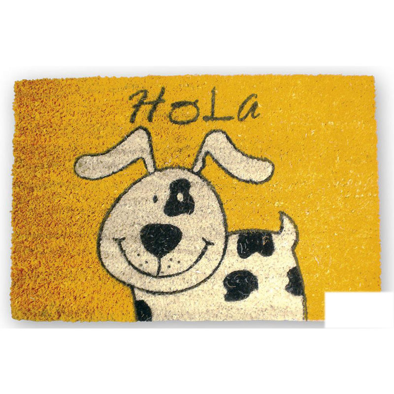 

FELPUDO INTERIOR COCO PINTADO 40X60CM (Perro Hola) HOME - NEOFERR..