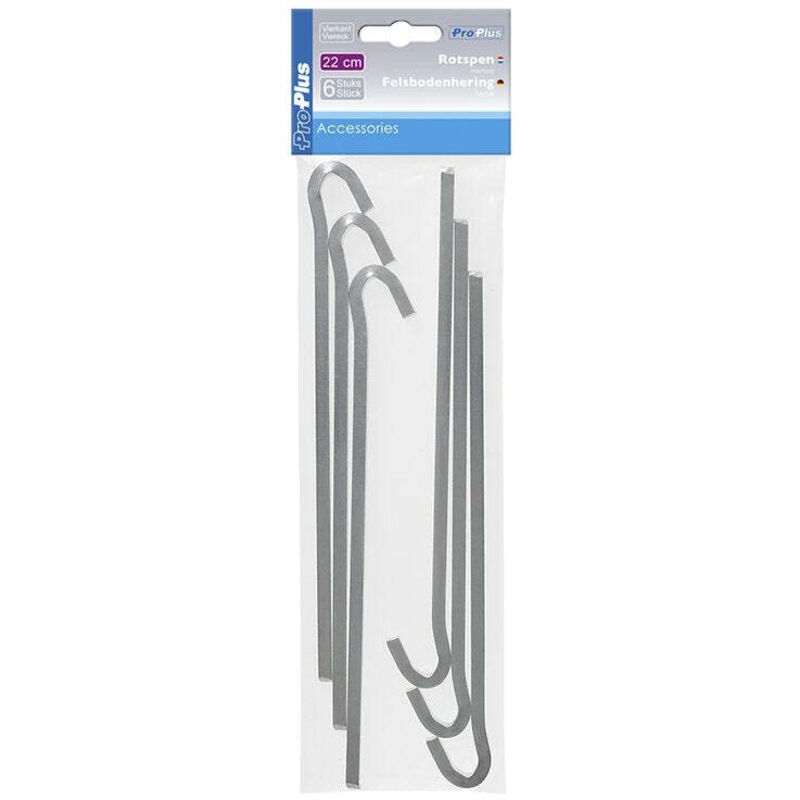 Proplus Felshering 22cm Metallquadrat 6 Stuck Im Polybeutel