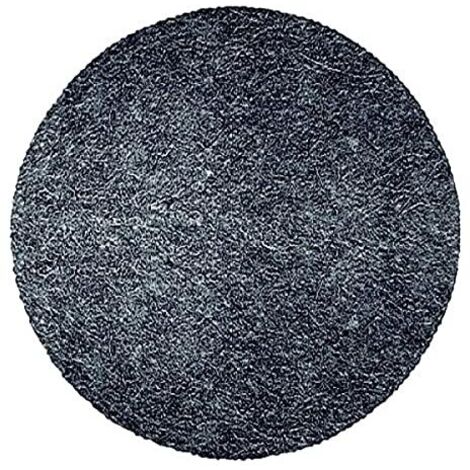 Felt per lucidatrice orbitale, morbido, con velcro, 128 mm, confezione da 5