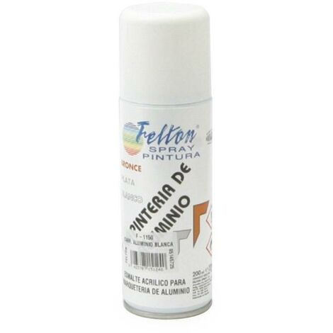 FELTON spray pintura aluminio blanco 200ml , SPRAY PINTURA ALUMINIO BLANCO 200ml - FeltonEl Spray Pi