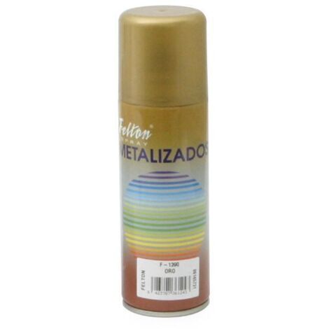 FELTON spray pintura metalizado oro 200ml , El S