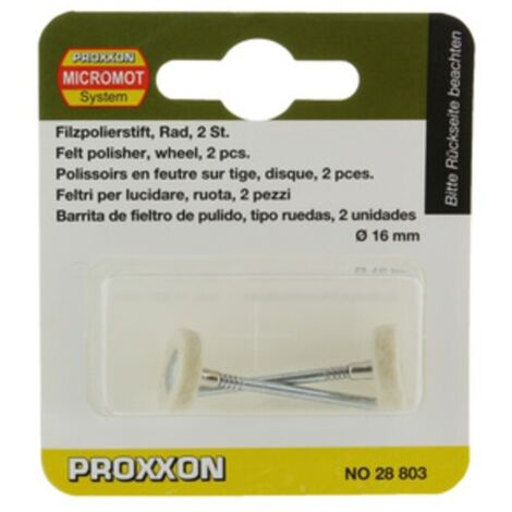 FELTRI A DISCO 2 PZ PROXXON 28803