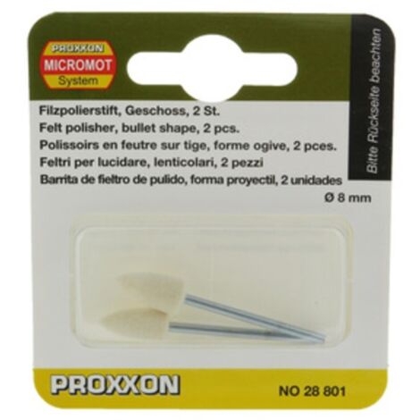 FELTRI CONICI 2 PZ PROXXON 28801