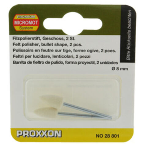 FELTRI CONICI 2 PZ PROXXON 28801- PROXXON GMBH- 1,0 confezione