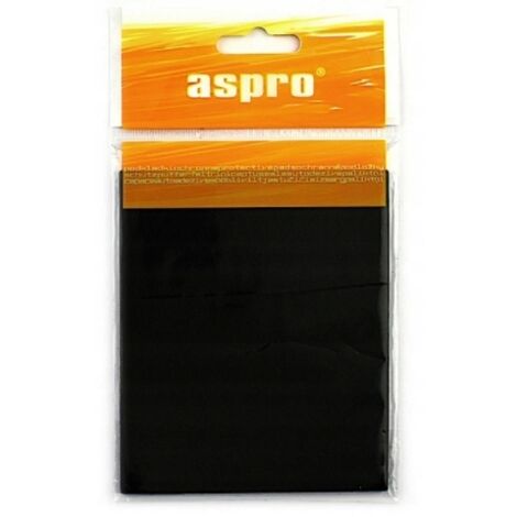 Feltrini autoadesivi 10x12 cm neri 1 pz.