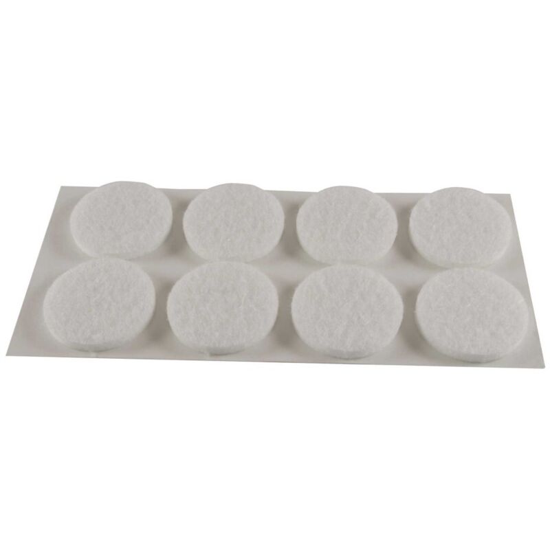 Feltrini autoadesivi bianco 45/ pezzi 28/ X 28/ mm