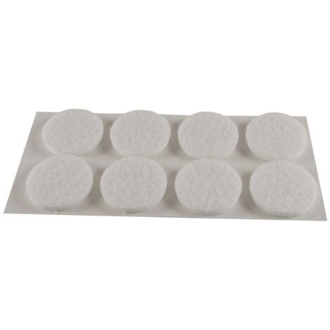 Feltrini autoadesivi bianco 45/ pezzi 28/ X 28/ mm