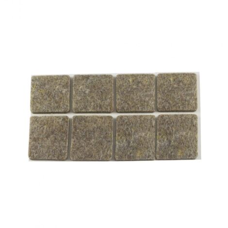 Feltrini Marroni mm.25X25 Pz.8