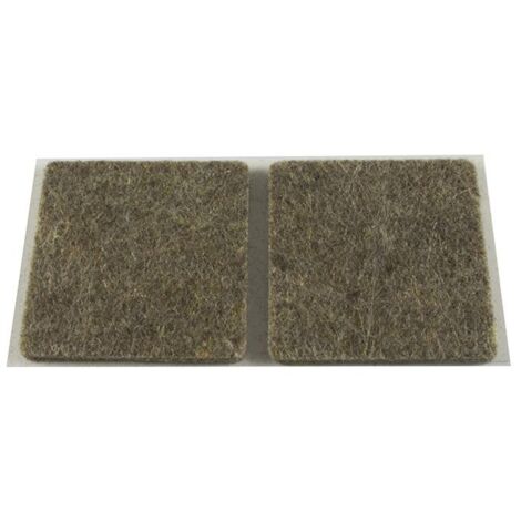 Feltrini Marroni mm.40X40 Pz.2