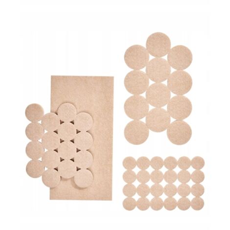 Feltrini per mobili, set da 53, beige, autoadesivi, PARKSIDE