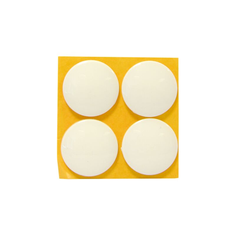 Feltrino cursore Sencys Bianco - ø 28 mm - 4 pezzi...