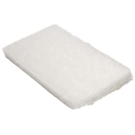 feltro abrasivo bianco lucidatura 250x115 mm per frattone portafeltri