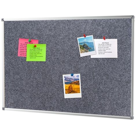 Feltro per bacheca 60x90 cm - Grigio