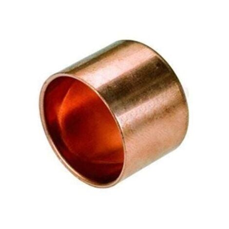 Female Pipe Fitting Ending Cap Copper Connector Solder Water Installation 28mm