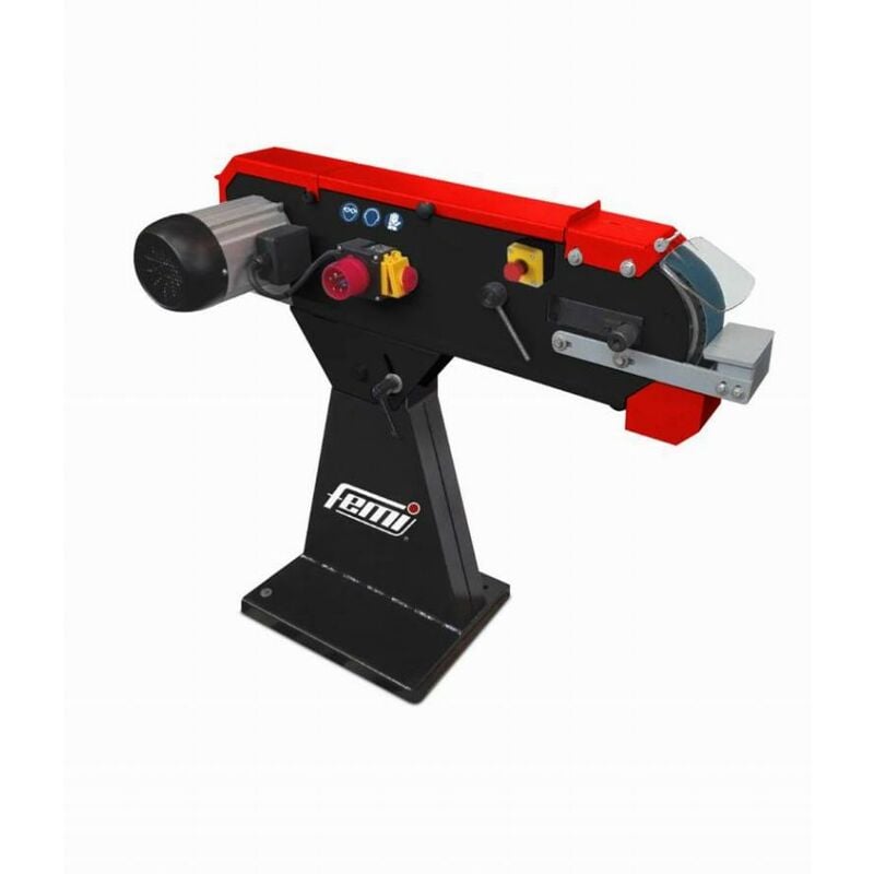 Levigatrice a nastro orizzontale con base