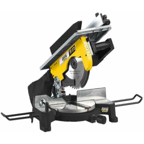 Femi – Scie à onglet inclinable 250 mm 1800W – Capacité de coupe 145x70 mm à 90° – Pour bois et aluminium – Vitesse 4500 tr/min - TR078