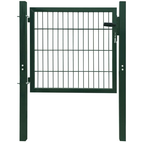 main image of "Fence Gate Steel Green 103x150 cm3593-Serial number"