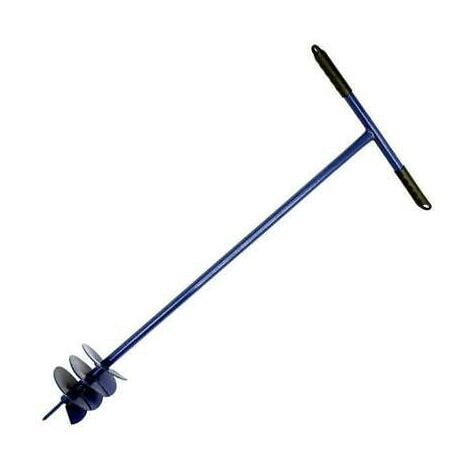 Fence Post Auger Hole Drill Digger Manual Tool 127mm 5 Bore With Handle CT0976