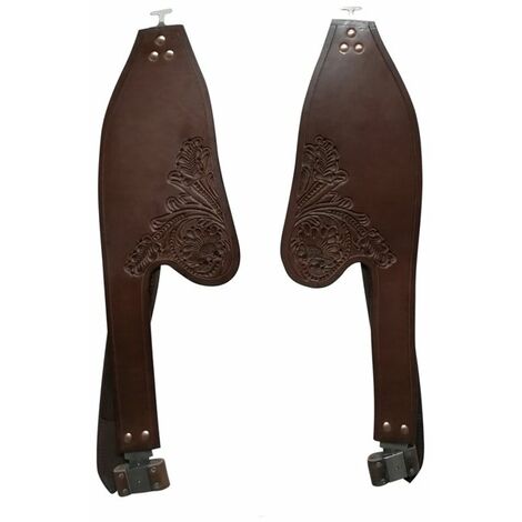 Fender western per sella modello Cow Freemax: L, marrone scuro