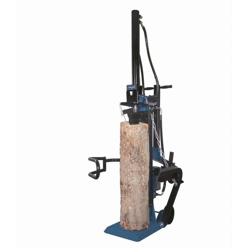 Scheppach - Fendeur de bois vertical HL1050 - Force de fendage 10T - 400V/2100W - Jusqu'à 1040 mm - Diamètre max : 415 mm - Fendage breveté - Fendeur