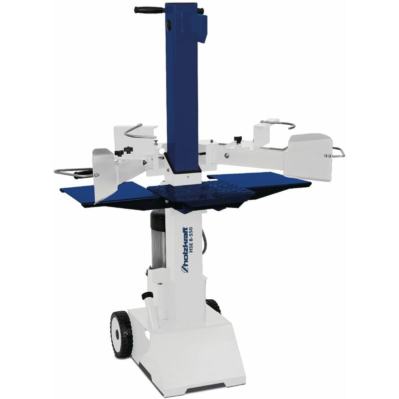 Fendeur de bûches électrique vertical dia. 300mm long. 550mm 8t Holzkraft HSE8-550 400V