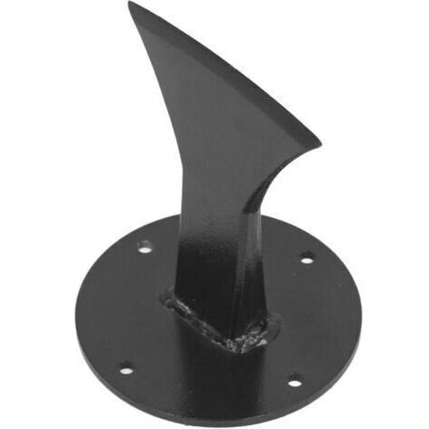 Fendeuse de Bois de Chauffage en Acier de Construction Haute Résistance, Fendeuse de Bûches Manuelle pour Petit Poêle à Bois et Cheminée (Noir)