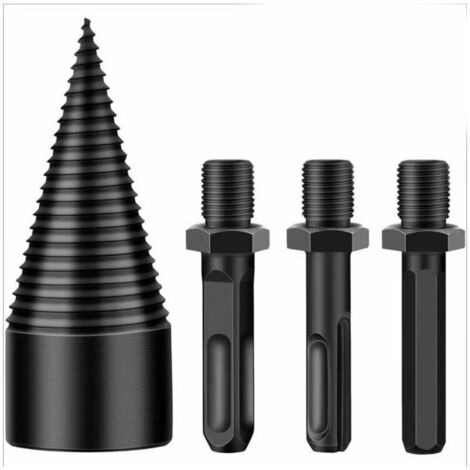 Fendeuse de bûches, perceuse à bois, fendeuse détachable, 3 modes de perçage, 32 mm