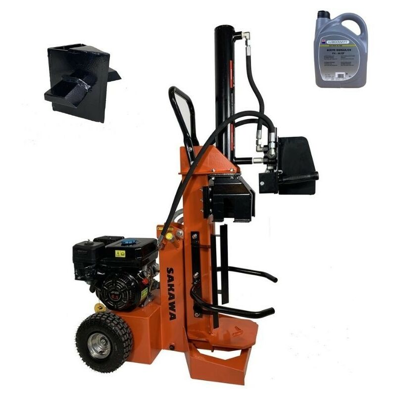 Sakawa - Fendeuse AS15TG + Huile hydraulique + Cross
