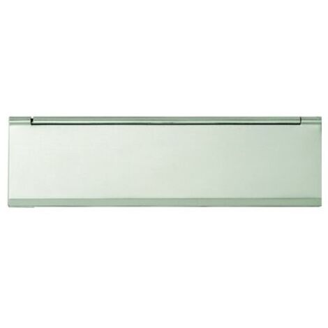 Fenêtre boîte aux lettres aluminium F1 – Dimensions 255 x 40 mm – Finition couleur naturelle – Intégration facile dans portes – FSB