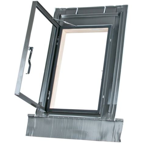 DMS FENETRE DE TOIT UNIVERSELLE (Complète), puits de lumière 73 x 45 cm