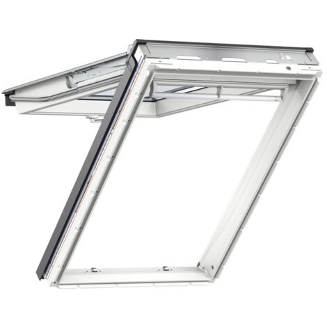 Fenêtre de toit VELUX à projection - Confort - Finition blanche - 114 x 118 cm - GPU SK06 0076
